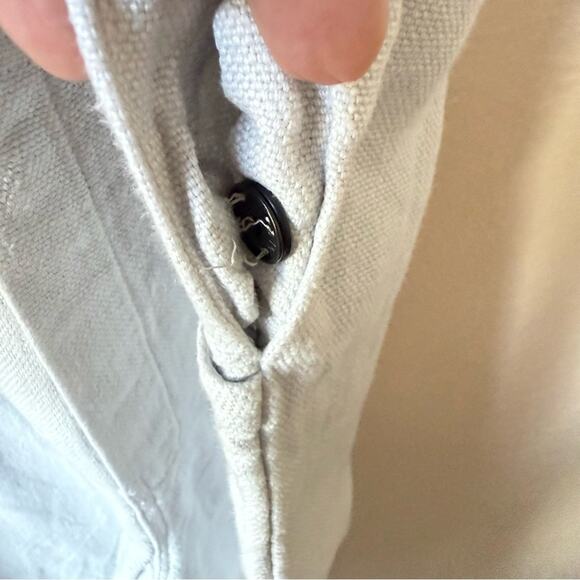 Matteo Los Angeles Vintage Linen Light Blue Girls Jumpsuit Size XXL Juniors - Picture 10 of 10